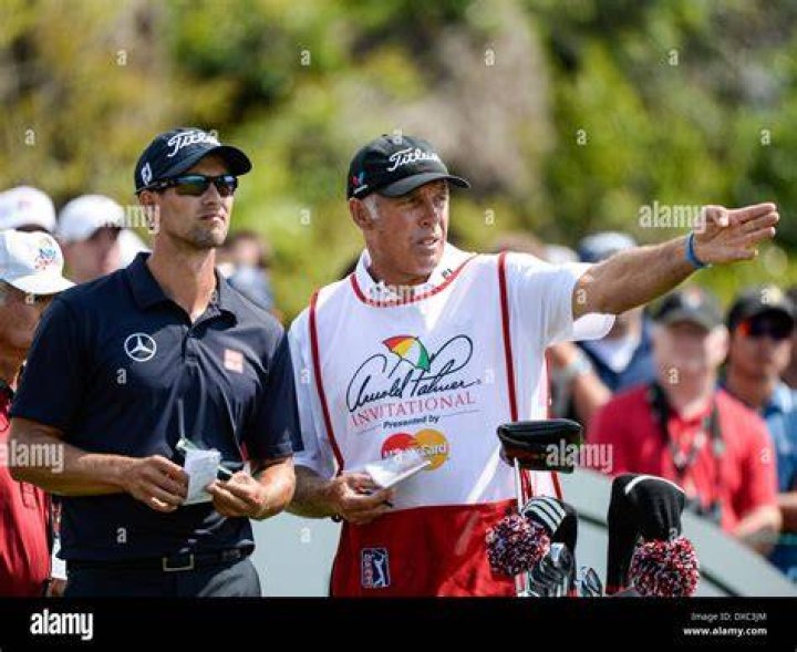 Adam Schenk Caddie Steve Williams