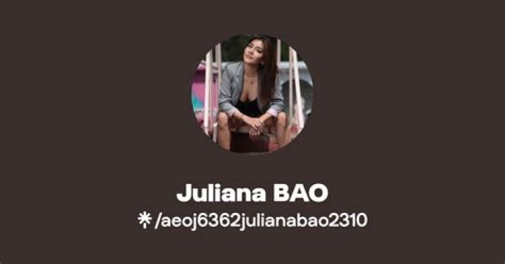 Juliana Bao