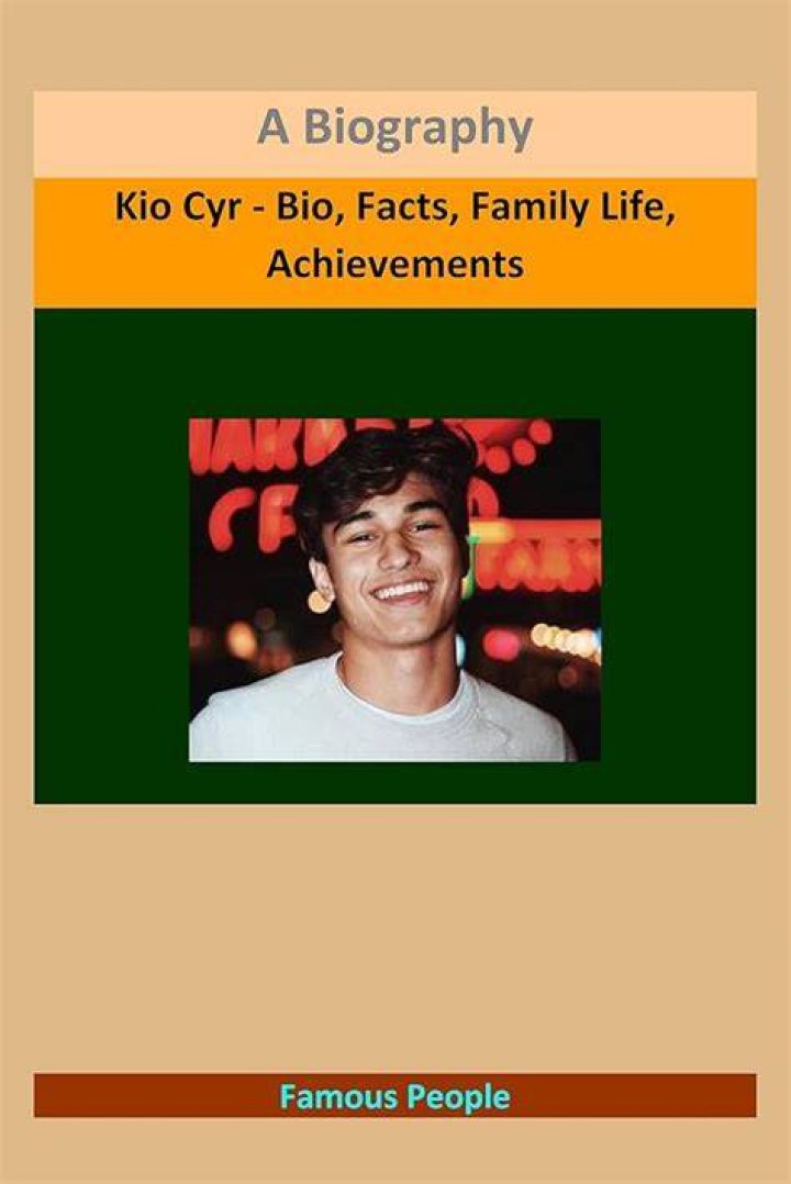 Kio Cyr Biography Infographic