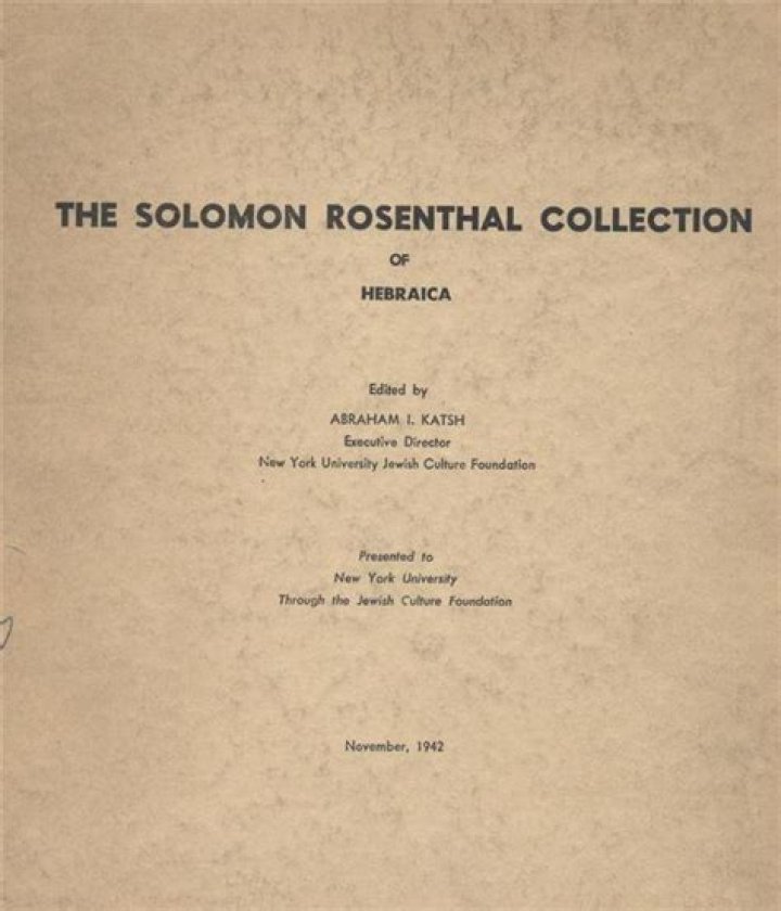 Solomon Rosenthal