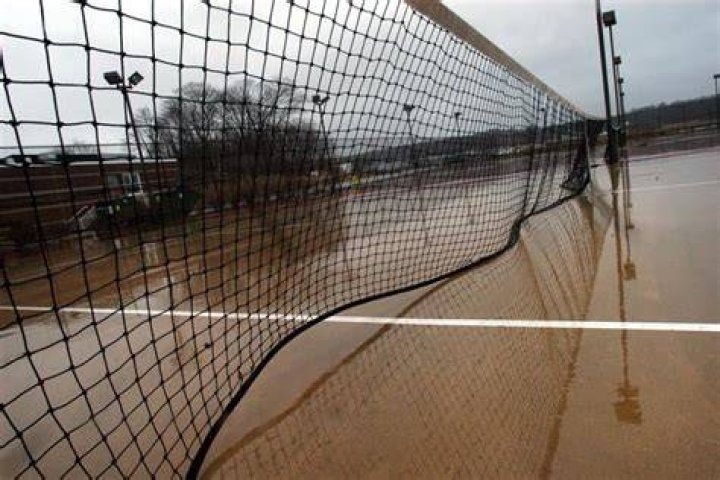 Tennis-Rain
